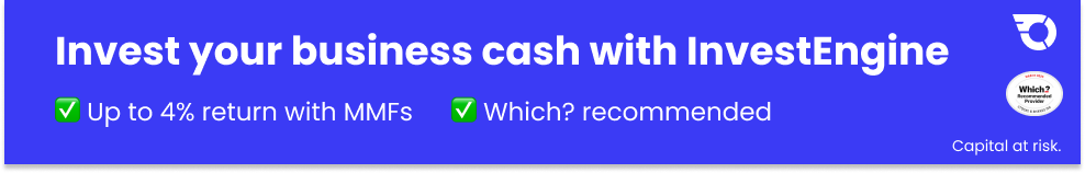 Invest your business cash with InvestEngine.