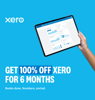 Get 100% off Xero for 6 months.